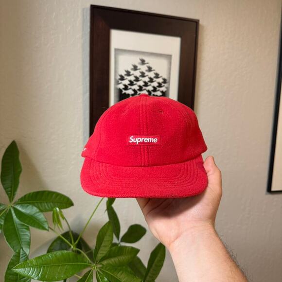 Supreme polartec small box 6 panel hat - Picture 1 of 6